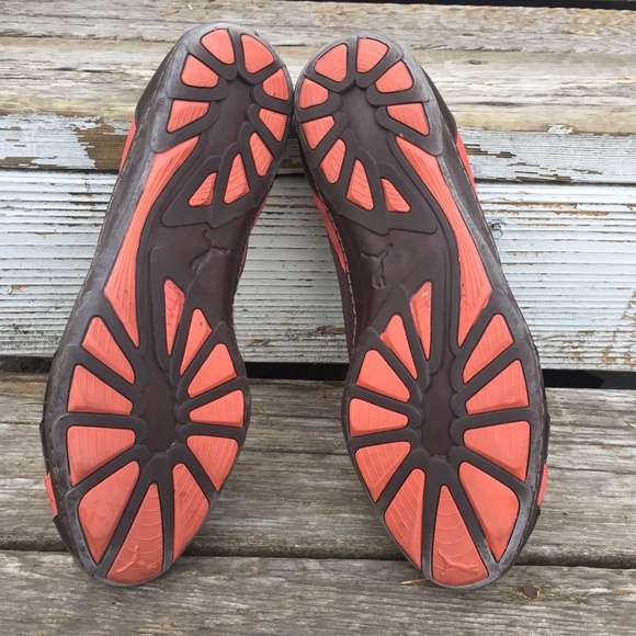 PUMA pink & brown comfort flats - Picture 5 of 6